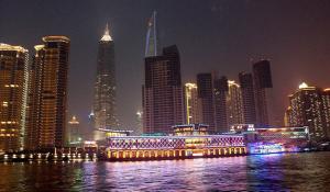 Huangpu River Cruise Charming Night Scenery 